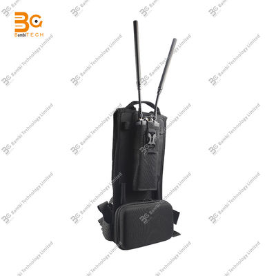 Ground line-of-sight transmission 5 km  mesh ad hoc network single-soldier radio wireless image transmission receiver, relay