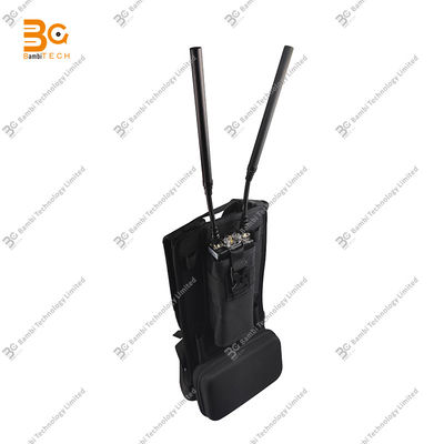 Ground line-of-sight transmission 5 km  mesh ad hoc network single-soldier radio wireless image transmission receiver, relay