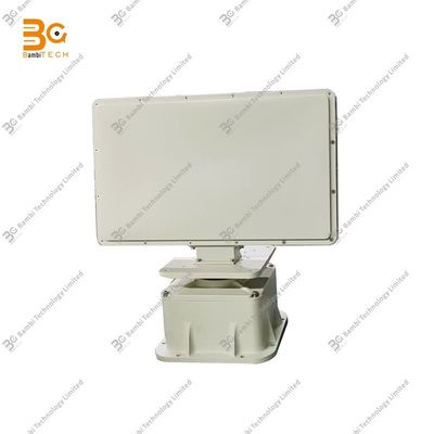 1.5km IP65 Automatic Detection Drone Watcher C-Band Radar Drone Detector