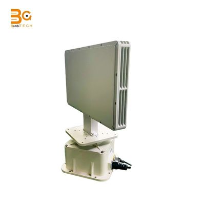 5km active phased array frequency adjustable Ku-band radar detector Pulse Doppler 360 Degree Detection