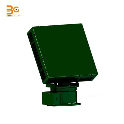 5km active phased array frequency adjustable Ku-band radar detector Pulse Doppler 360 Degree Detection