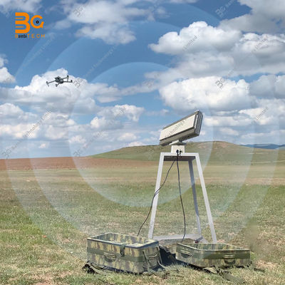 high-speed turntable 10km+ X-band 9.4-9.6GHz pulse Doppler radar drone UAV detection